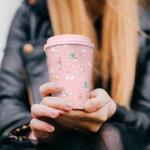 ピンクナツクラッカー誕生日パーティー 紙コップ