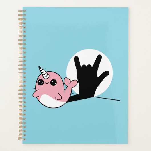 ピンクナルファルASL愛する – ろう文化デザイン プランナー手帳 (正面)