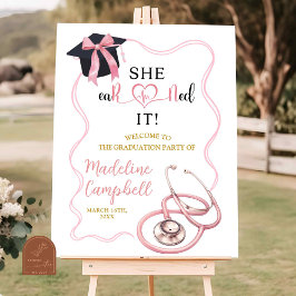 ピンクナースコケット卒業パーティー ポスター