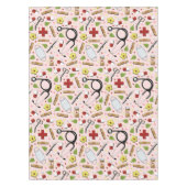 ピンクナース テーブルクロス (正面)