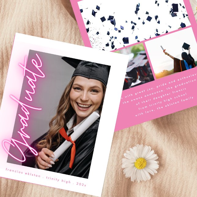 ピンクネオンフォトハイスクール格安の卒業 (クリエイターアップロード済み)