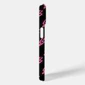 ピンクネオン稲妻ボルトパターン Case-Mate iPhoneケース (裏面 / 右)