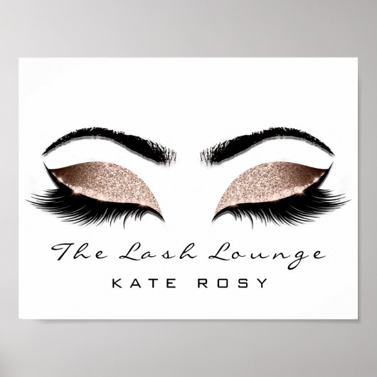 ピンクネームメイクアップアーティスト美しいスタジオラッシュズ ポスター (正面)