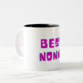 ピンクノ最高のナマグ ツートーンマグカップ (正面左)