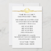 ピンクハイヒールがん認識度招待状 招待状 (裏面)