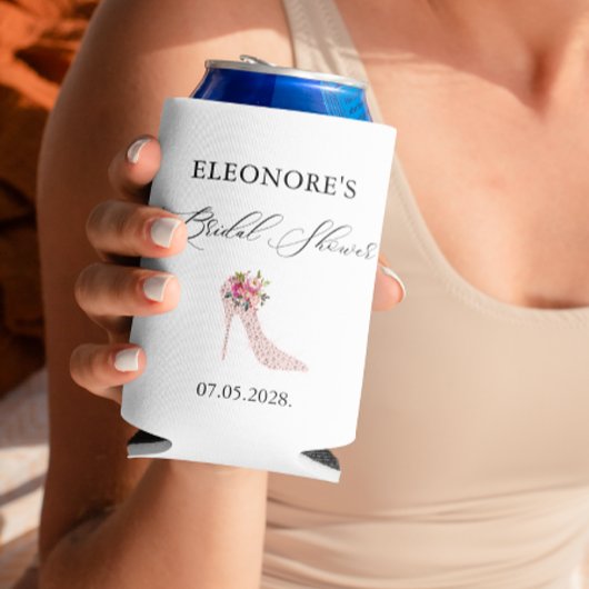 ピンクハイヒールブライダルシャワー 缶クーラー