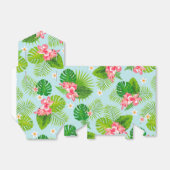 ピンクハイビスカスパームギフトボックス フェイバーボックス (折り畳みなし)