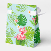 ピンクハイビスカスパームギフトボックス フェイバーボックス (裏面サイド)