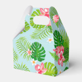 ピンクハイビスカスパームギフトボックス フェイバーボックス (裏面サイド)