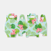 ピンクハイビスカスパームギフトボックス フェイバーボックス (折り畳みなし)