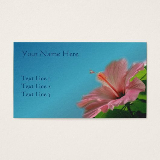 ピンクハイビスカスフラワー自然 (正面)