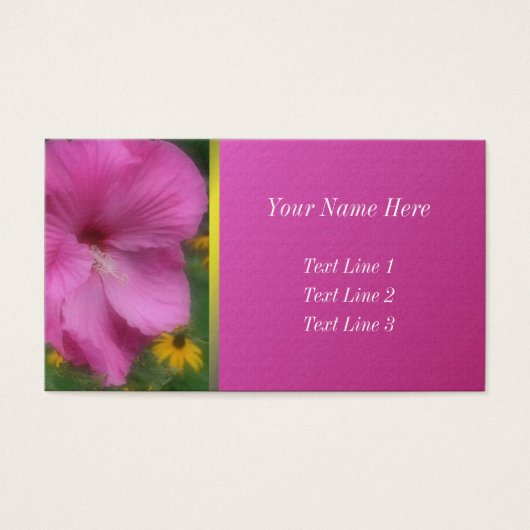 ピンクハイビスカスフラワー自然 (正面)