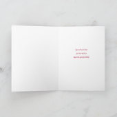 ピンクハイビスカスフローラありがとうございました カード (内部)