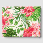 ピンクハイビスカス80thバースデーパーティーゲストブック ゲストブック (裏面)