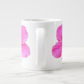 ピンクハイビスカス ジャンボコーヒーマグカップ (裏面)