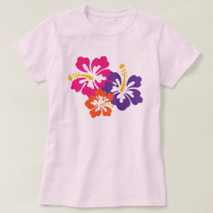 ピンクハイビスカス Tシャツ