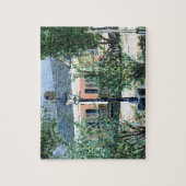 ピンクハウスオンリバーロード ジグソーパズル (縦)