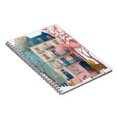 ピンクハウスデュプレックスパークウォーターカラーイラストレーション ノートブック (右側)