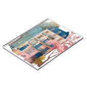 ピンクハウスデュプレックスパークウォーターカラーイラストレーション ノートブック (左側)