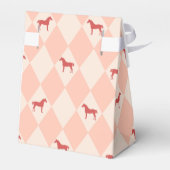 ピンクハスタイリッシュレキョン馬のパターン フェイバーボックス (裏面サイド)