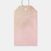 ピンクハチミツ結婚式の引き出物ありがとう ギフトタグ (裏面)