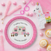 ピンクハッピーグランパーパーティー紙プレート ペーパープレート (パーティー)