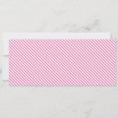 ピンクハッピーマザーデイギフトバウチャーカード 招待状 (裏面)