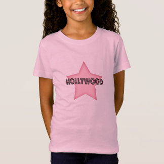 ピンクハリウッドスター製品 Tシャツ