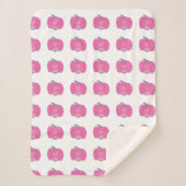 ピンクハロウィンジャックオランタン シェルパブランケット (正面)