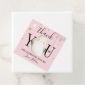 ピンクハロウィーンサンキューラベル フェイバータグ (インサイチュ)