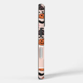 ピンクハロウィーントリックまたはトリート名前をカスタムする Case-Mate iPhoneケース (裏面 / 右)