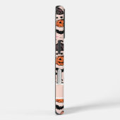 ピンクハロウィーントリックまたはトリート名前をカスタムする Case-Mate iPhoneケース (裏面 / 右)