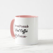 ピンクハロウィーンフカスポカスマグカップ マグカップ (正面左)