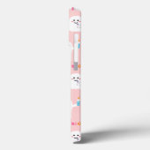 ピンクハロウィーン幽霊パターン Case-Mate iPhoneケース (裏面 / 左)