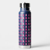 ピンクハロウィーン幽霊 ウォーターボトル (左面)