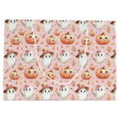 ピンクハロウィーン抱き枕 ラージペーパーバッグ (裏面)