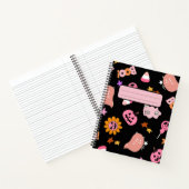 ピンクハロウィーン ノートブック (内部)
