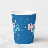 ピンクハロウィーン、フカスポカス紙カップ 紙コップ (左)