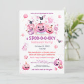 ピンクハロウィーン 招待状 (スタンド正面)