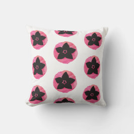 ピンクハワイアンの花 クッション