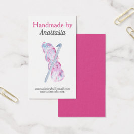 ピンクハンドメイドクロシェ