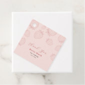 ピンクハンドローイチゴ誕生日 フェイバータグ (インサイチュ)