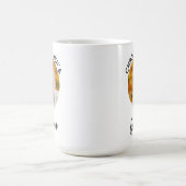 ピンクハートかわいい祖母 コーヒーマグカップ (中央)