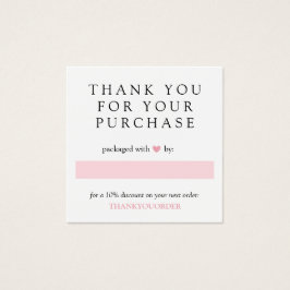 ピンクハートご注文ありがとう