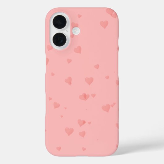 ピンクハートのスマホケース Case-Mate iPhoneケース (裏面)