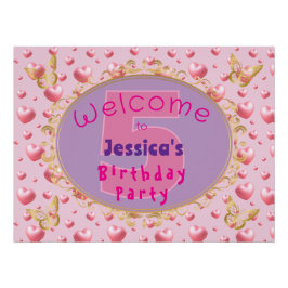 ピンクハートの誕生日 ポスター