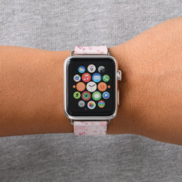 ピンクハートアップルウォッチバンド APPLE WATCHバンド