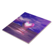 ピンクハートアフロート タイル (側面)