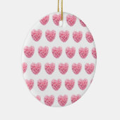 ピンクハートオーナメント セラミックオーナメント (右)