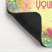 ピンクハートカスタムインスピリシティマウスパッド マウスパッド (コーナー)